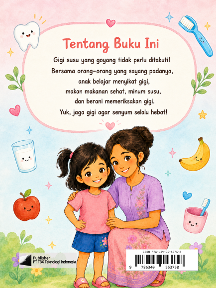 Gigiku Sehat, Senyumku Hebat — sampul belakang