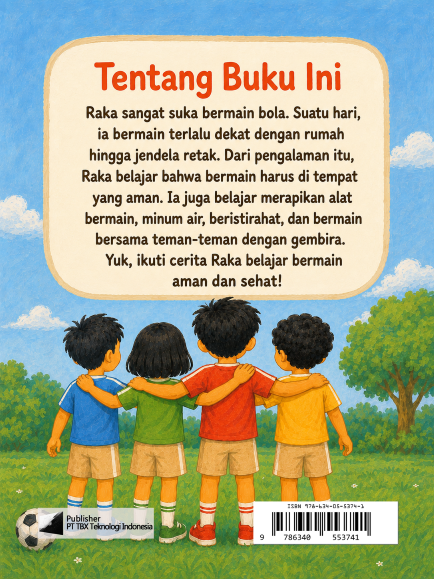 Bola Raka — sampul belakang