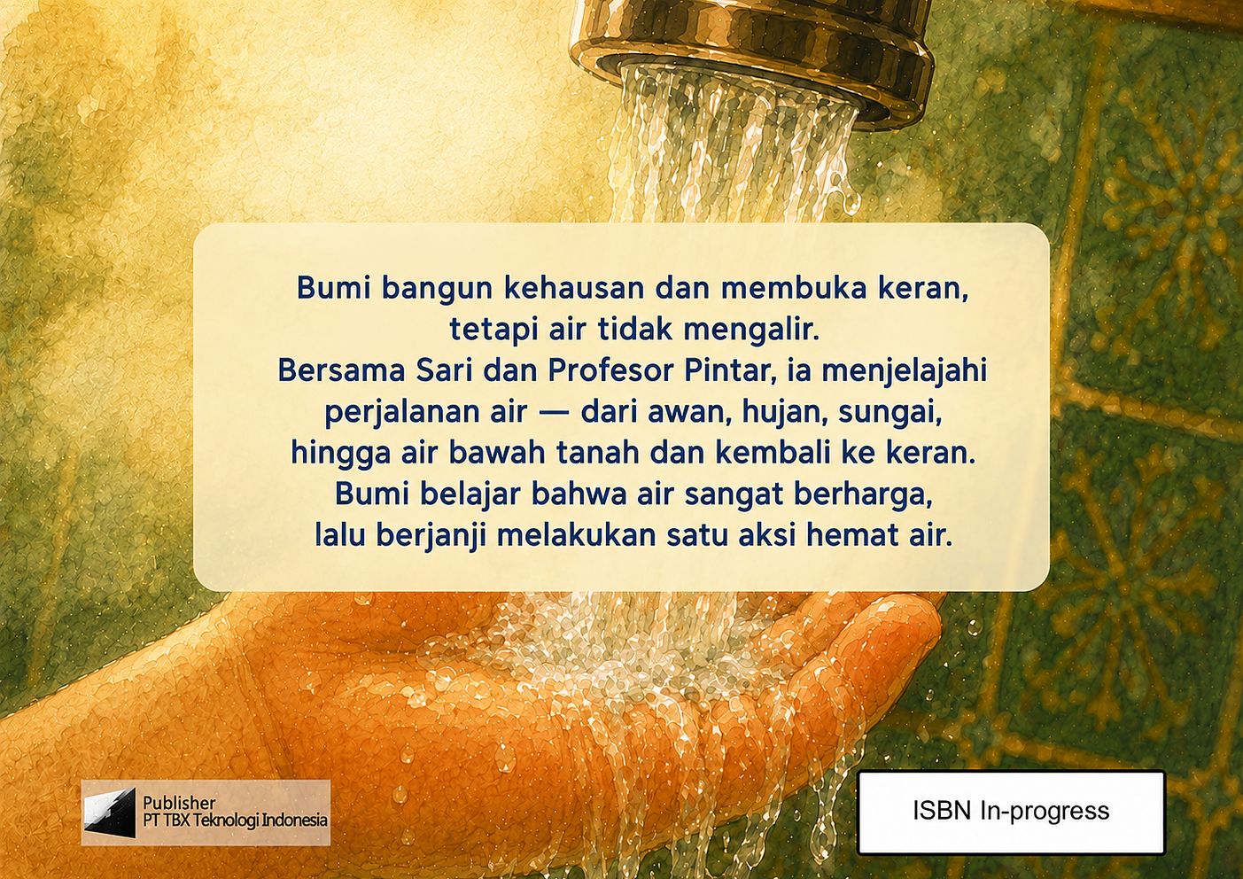 Air Kehidupanku — sampul belakang
